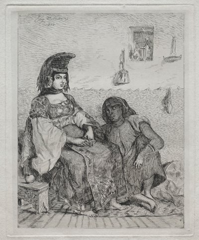 アルジェのユダヤ人女性 作： Chöying Dorjé, the Tenth Black Hat Karmapa (Tibetan
