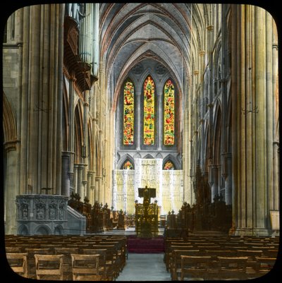 トゥルーロ大聖堂、コーンウォール、20世紀初頭。 作： Church Army Lantern Department