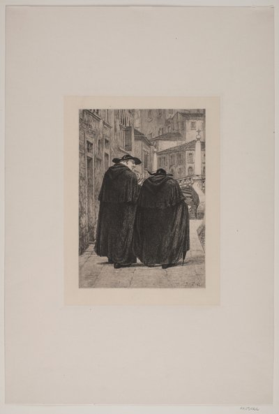 二人のローマの司祭 作： Cilius Johannes Konrad Andersen