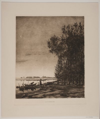 湖畔の木 作： Cilius Johannes Konrad Andersen