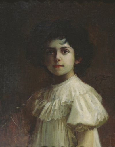 サヴォイのヨランドルイーズの子としての肖像、c.1910 作： Cipriano Cei