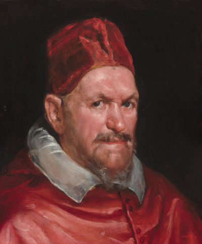 教皇イノセントX 作： Circle of Diego Velázquez