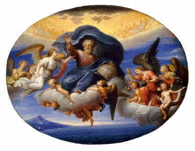 父なる神 作： Circle of Pierre Mignard I