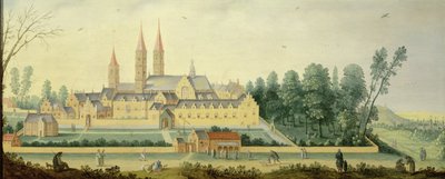 シャトーとエグモンド修道院 作： Claes Jacobsz van der Heck
