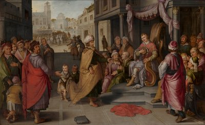 カンビュセスの判決、1620年。 作： Claes Jacobsz van der Heck