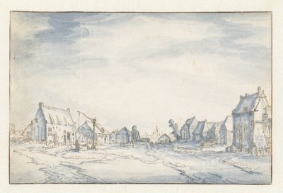 ビレッジビュー 作： Claes Jansz. Visscher (II) (attributed to)