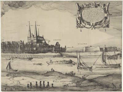 デーフェンターのプロフィール（プレート IV） 作： Claes Jansz. Visscher (II) (possibly)