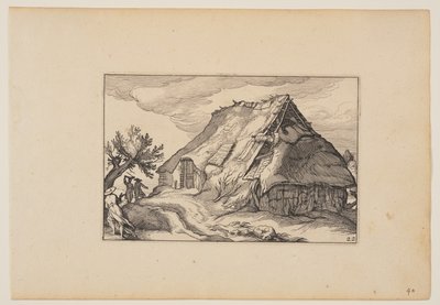 風景』より「納屋 作： Claes Jansz. Visscher