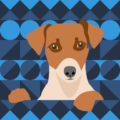 アステカ犬 作： Claire Huntley