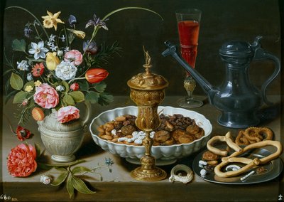 静物画 - 静物画 - クララ・ピーターズ（1594-1658）の絵画 作： Charlotte Evans