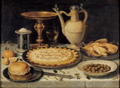 静物画 - 静物画 - クララ・ピーターズ（1594-1658）の絵画 作： Charlotte Evans