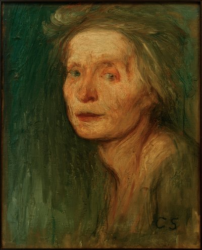 自画像 作： Clara Siewert