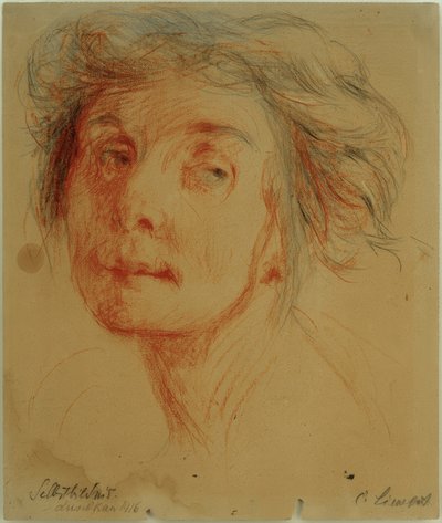 自画像 作： Clara Siewert