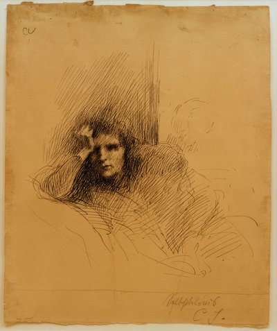自画像 作： Clara Siewert