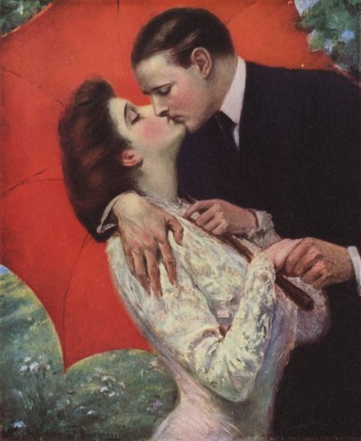 恋人のキス 作： Clarence F. Underwood