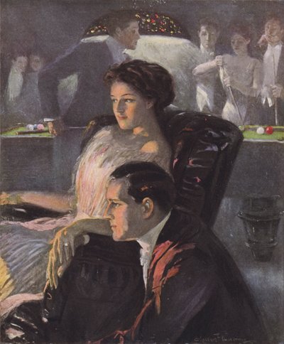 ハウスパーティーで2人だけ 作： Clarence F. Underwood
