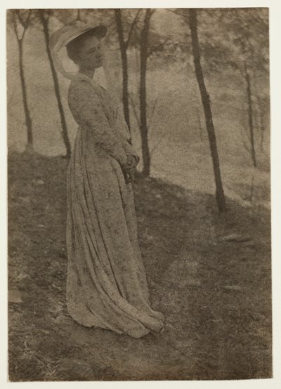 ジュリアホールマッキューン、c。 1897 作： Clarence H. White