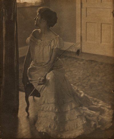 孔雀の羽、c。 1902。 作： Clarence H. White