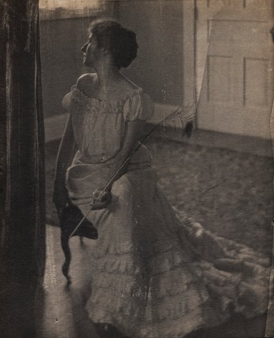 孔雀の羽、c。 1902。 作： Clarence H. White