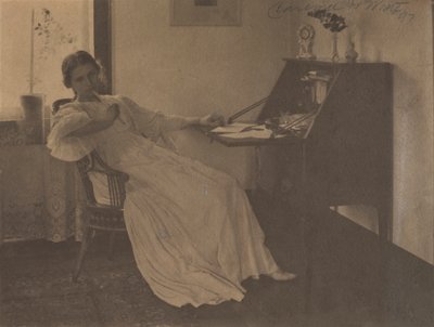 何と言おう、1896。 作： Clarence H. White