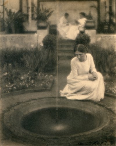 噴水（プラチナプリント） 作： Clarence Henry White
