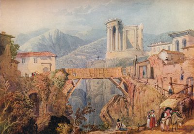 チボリ、1833 作： Clarkson Stanfield