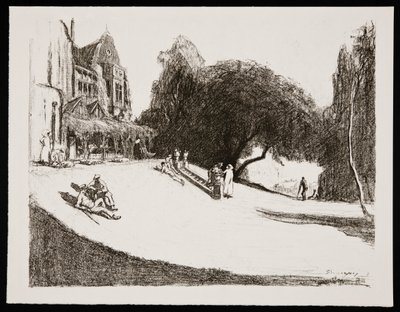 「英国の回復期」、1917 年 作： Claude Allin Shepperson