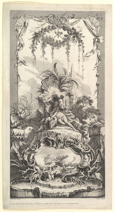 レダと白鳥.n.d. 作： Claude Augustin Duflos