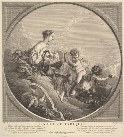 抒情詩、カリフォルニア州。 1741年。 作： Claude Augustin Duflos
