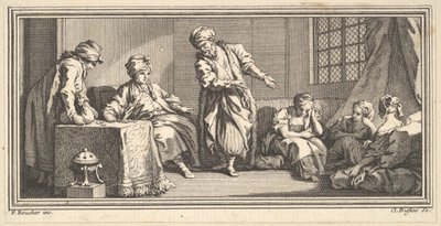 奴隷商人、1746-47。 作： Claude Augustin Duflos