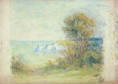 エトルタの断崖 作： Claude Emile Schuffenecker