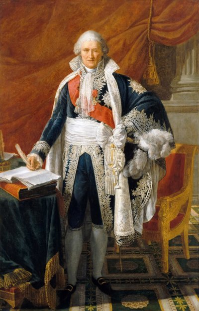 ジャン＝エティエンヌ＝マリー・ポルタリスの肖像1749-1807 作： Claude Gautherot