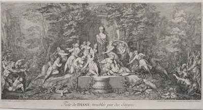 四つのお祭り。 作： Claude Gillot