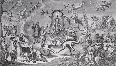 魔女の安息日 作： Claude Gillot