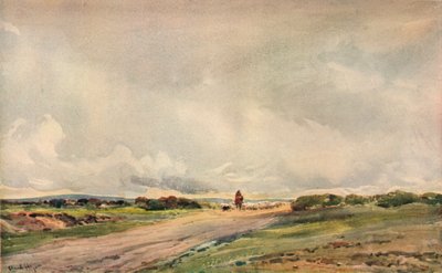 ポーツマスへの道、c1910 作： Claude Hayes