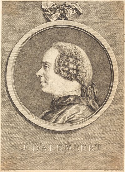 J.ダランベール 作： Claude Henri Watelet after Charles Nicolas Cochin II