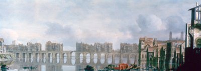 「ロンドン橋」、1630 作： Claude Jongh