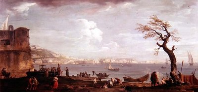南からナポリ湾 作： Claude Joseph Vernet
