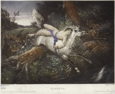 Mazeppa by Claude Joseph Vernet 作： Claude Joseph Vernet