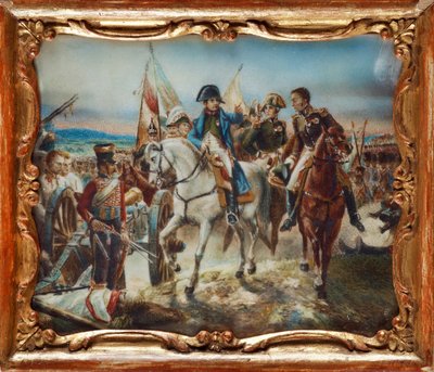 フリードランドの戦いでのナポレオン 作： Claude Joseph Vernet