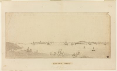 プリマス・ハーバー 作： Claude Joseph Vernet
