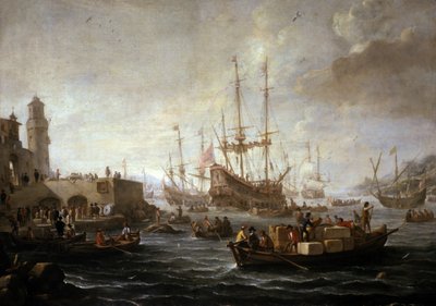 海景 作： Claude Joseph Vernet