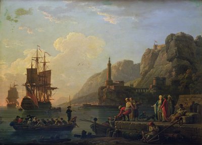 ハーバー 作： Claude Joseph Vernet