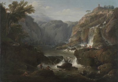 チボリの滝、1737年 作： Claude Joseph Vernet