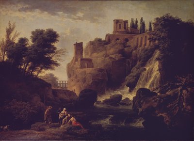 チボリの滝、1747 作： Claude Joseph Vernet