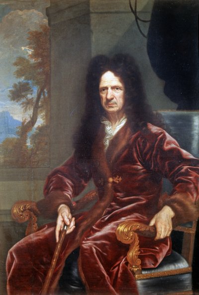 Retrato de André Le Notre 作： Claude Lefebvre