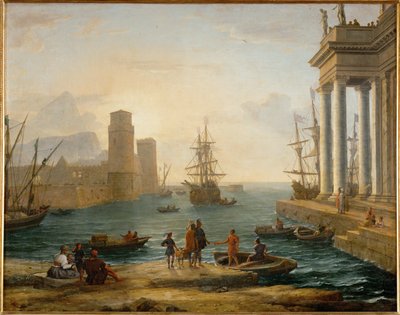 ポート・ド・メール、霧の港... 作： Claude Lorrain (1600-82)