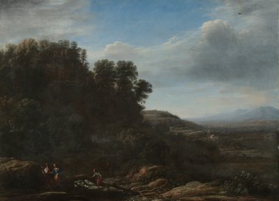 イタリアの風景 1630年頃 油彩・カンヴァス 作： Claude Lorrain (1600 82)