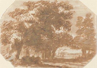 木立の木立 作： Claude Lorrain