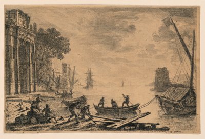 ハーバーシーン 作： Claude Lorrain